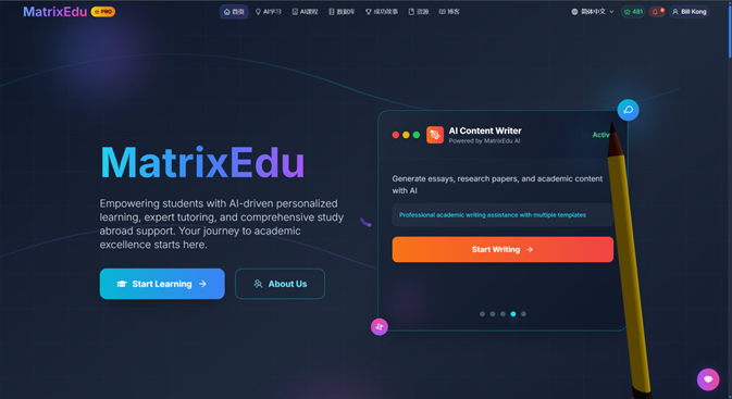 Matrix AI Ecosystem - AI-Powered Innovation